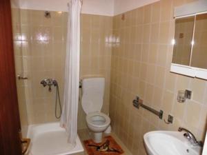 Koupelna v ubytování Apartments Mićo