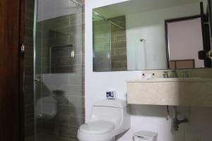 Koupelna v ubytování Hotel Dorado Plaza Centro Histórico