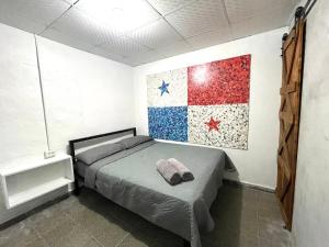 Krevet ili kreveti u jedinici u objektu OyeBonita Hostel