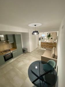Kuchyň nebo kuchyňský kout v ubytování Casa vacanza Scala dei Turchi