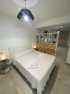 Postel nebo postele na pokoji v ubytování Casa vacanza Scala dei Turchi