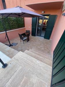 Patio nebo venkovní prostory v ubytování Casa vacanza Scala dei Turchi