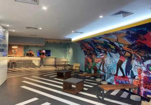 Vstupní hala nebo recepce v ubytování Ibis Budget Salvador