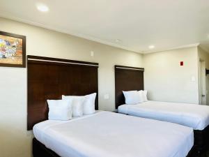 Postel nebo postele na pokoji v ubytování Rodeway Inn Lemon Grove San Diego East