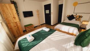 Letto o letti in una camera di Hotel Natural Sevgi