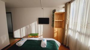 Letto o letti in una camera di Hotel Natural Sevgi