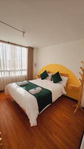 Letto o letti in una camera di Hotel Natural Sevgi