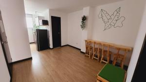 Kuchyň nebo kuchyňský kout v ubytování Hotel Natural Sevgi