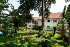 Zahrada ubytování Brubru Lodge