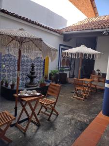 Patio nebo venkovní prostory v ubytování PASEO REAL HOTEL BOUTIQUE