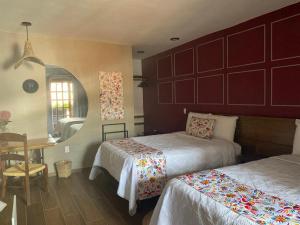Postel nebo postele na pokoji v ubytování PASEO REAL HOTEL BOUTIQUE
