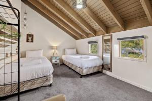 Voodi või voodid majutusasutuse Merrits View toas