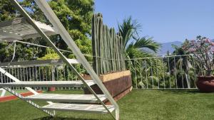 A garden outside Casa Breizh