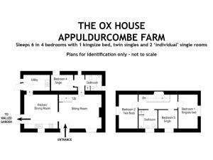 Půdorys ubytování The Ox House