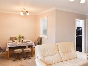 A seating area at Kia Ora Cottage