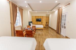 TV a/nebo společenská místnost v ubytování Kevin Nguyen Villa