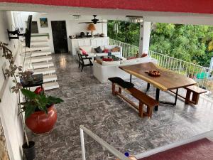 A balcony or terrace at Casa Breizh