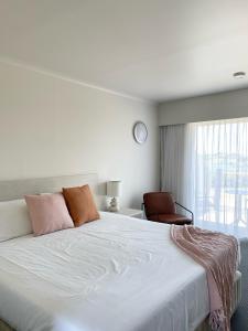 Harbour View Motel客房内的一张或多张床位