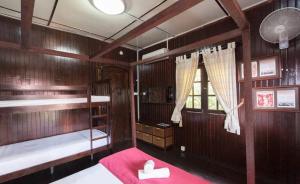 เตียงในห้องที่ Melina Beach Resort +23 ภาพ