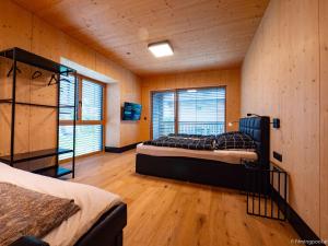A bed or beds in a room at Apartment in Mieders near Ski Lift