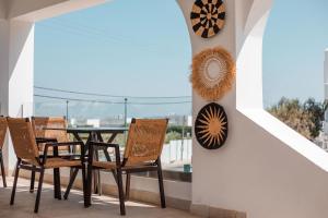 A balcony or terrace at Lambis Studios & Apartments