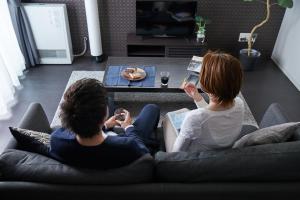 TV a/nebo společenská místnost v ubytování PINN-N4E2Ⅰ