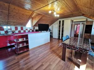 TV a/nebo společenská místnost v ubytování Casa Carla-Maria