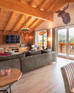 Posedenie v ubytovaní Chalet Dorf Wagrain Alpenleben by AlpenTravel