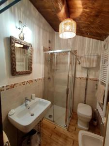 Koupelna v ubytování B&B I Martelli