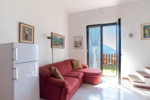 Posezení v ubytování Lake View CORI Apartments