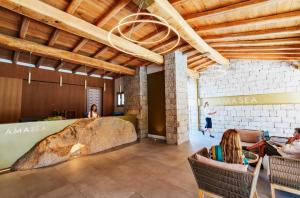 Posezení v ubytování AMASEA Resort