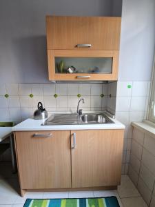 Kuchyň nebo kuchyňský kout v ubytování Alloggio Claudia - Valpo39