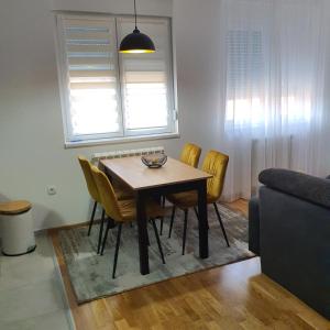 Posezení v ubytování JR Lux apartman