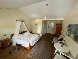 Voodi või voodid majutusasutuse Hotel Fritza toas