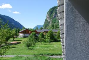 a view of a house in the mountains from a building at Il Borgo Antico in Cadarese +5 photos