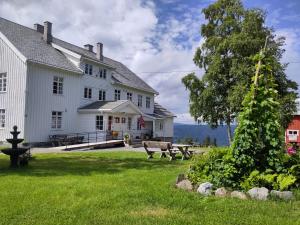 Zahrada ubytování Granum Gård