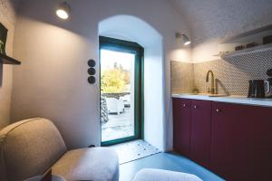 Dapur atau dapur kecil di Domeček / Tiny House