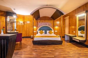 Postel nebo postele na pokoji v ubytování Poppys Pleasant Stay