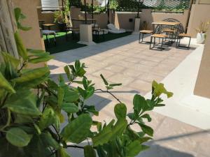 Patio o area all'aperto di Omani Guest House نزل البيت العماني