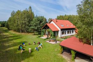 Zahrada ubytování Przytulisko Stara Kiszewa