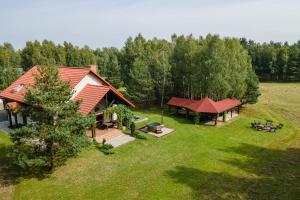 Zahrada ubytování Przytulisko Stara Kiszewa