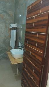 Koupelna v ubytování Hotel Anandam phata