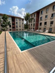The swimming pool at or close to Apartamento completo em Belém