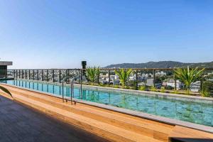 Πισίνα στο ή κοντά στο Luxury at Jurerê Internacional NEW WiFi750Mbps