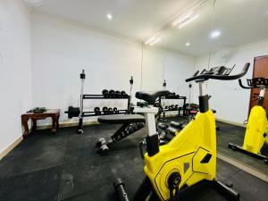 Gimnasio o instalaciones de fitness de Hotel Amayra