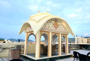Un balcón o terraza de Hotel Amayra
