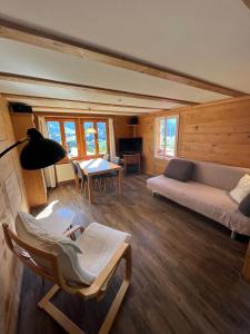 Posezení v ubytování Chalet Sonnenheim mit atemberaubender Aussicht