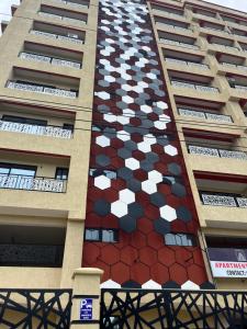 Bygningen som lejligheden ligger i