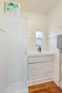 a kitchen with a sink and a dresser at Right Across From Campus 2BR 1b in Berkeley