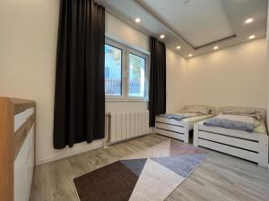 Posteľ alebo postele v izbe v ubytovaní Haus Bartberg